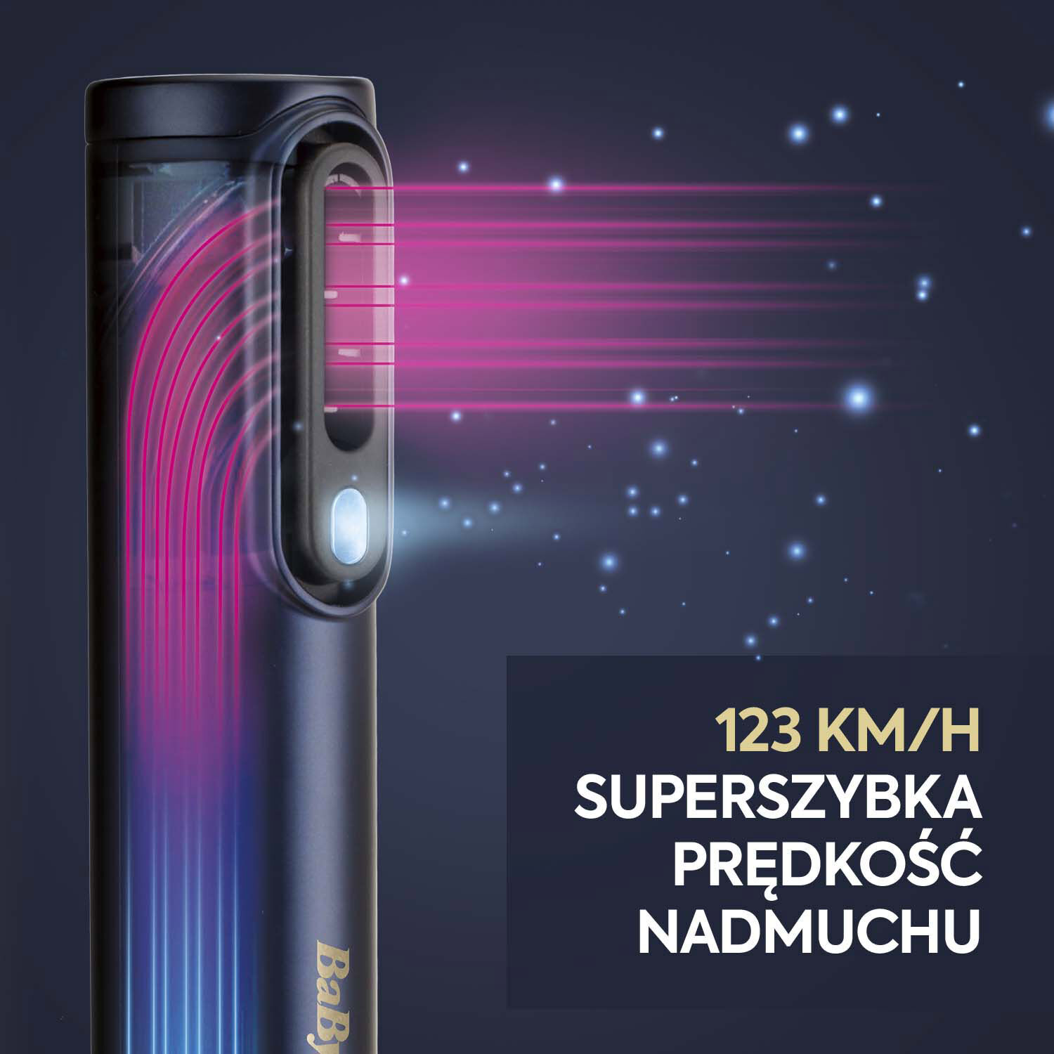 123 KM/H SUPERSZYBKA PRĘDKOŚĆ NADMUCHU